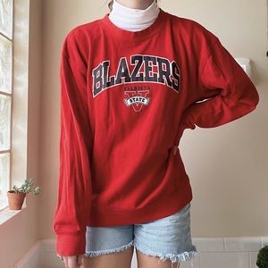 Valdosta State Blazers Pullover Crewneck Sweatshirt